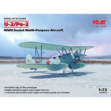 Модель ICM Советский многоцелевой самолет У-2/По-2 (ICM72244): Производитель ICM