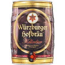 Пиво Wurzburger Kellerbier светлое нефильтрованное 5.4% 5 л (PLS_4047900005090): Объем, л 5