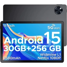 Планшет Doogee Tab U11 Pro 6/256GB Wi-Fi Infinite Black: Дисплей 11" IPS (1280x800)
