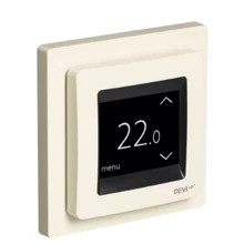 Терморегулятор DEVI Devireg Touch Ivory (140F1078): Тип Электронный