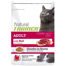Сухой корм Trainer Natural Super Premium Adult with Beef для взрослых и стерилизованных кошек от 1 года 0.3 кг (8059149230474): Тип Сухой корм