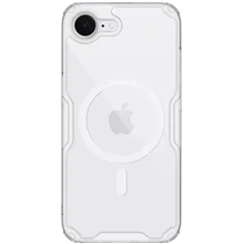 Чехол для iPhone Nillkin Nature Pro Magnetic Clear for iPhone 16e: Цвет прозрачный