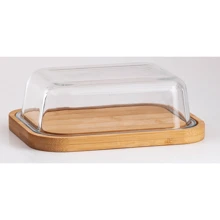 Масленка Viva Bamboo 17х12.5х5.9см (LB-640): Тип масленка с крышкой