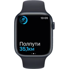 Apple Watch Series 7 41mm GPS Midnight Aluminum Case With Midnight Sport Band (MKMX3) Approved: Производитель Apple