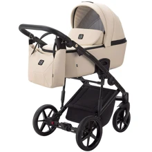 Коляска 2 в 1 Adamex Mobi Air Thermo Экокожа SA-8 бежевая (625915): Тип коляски Универсальная коляска (2-в-1)