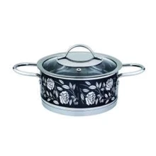 Кастрюля Кастрюля Lessner Color Floreta 55108-20 (20 см): undefined undefined