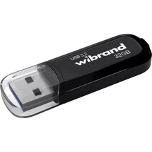 USB-флешка Wibrand 32GB Marten USB 3.2 Gen1 Black (WI3.2/MA32P10B): Стандарт USB USB 3.2