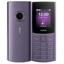 Мобильный телефон Nokia 110 4G (2023) Dual Sim Arctic Purple (UA UCRF): Дисплей 1.8 TFT LCD