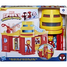 Набор HASBRO Spidey and His Amazing Friends SPD Игровая площадка Спайди F9351 SAF SPIDEY PLAYGROUND SCENE PLAYSET (F8842_F9351): Производитель Hasbro