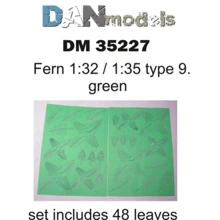 Листья папоротника DAN models Зеленые, набор №8 (DAN35227): Производитель DAN models
