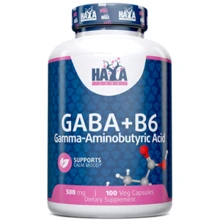 Аминокислота для спорта Haya Labs Gaba + B6 100 caps / 100 servings: Вкус Без вкуса