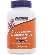 Now Foods Glucosamine & Chondroitin with MSM Capsules 90 caps: Тип Глюкозамін