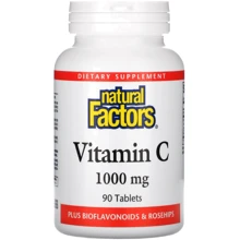 Natural Factors Vitamin C Витамин С 1000 мг 90 таблеток: Тип Витамин C