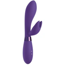Вибратор Pipedream OMG! Rabbits #Bestever Silicone Vibrator Purple: Для кого Для женщин