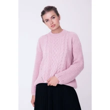 Джемпер Sewel JW541 One size пудровый: Сезон Зима