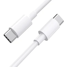 Кабель Borofone USB-C to USB-C High-Energy 100W 2m White (BX44): Тип USB-C - USB-C
