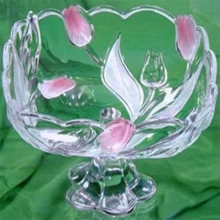 Конфетница фруктовница Walther Glas Nadin Rose 6053 WG (24 см): Тип Фруктовница на ножке