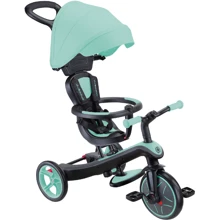 Велосипед детский Globber Explorer Trike 4в1 Deluxe Play мятный (634-206): Тип 3х колесный велосипед