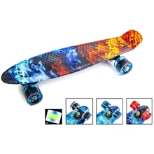 Penny Board Огонь и лед Светящиеся колеса: Тип пенни борд
