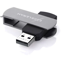 USB-флешка eXceleram 32GB P2 Series USB 2.0 Grey/Black (EXP2U2GB32): Стандарт USB USB 2.0