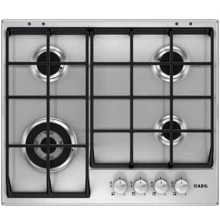 Варочная поверхность газовая AEG HG654550SM: Размеры для встраивания (ШхГ) 560x480 мм