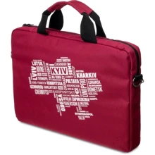 Сумка для ноутбука Vinga 14" Burgundy White Print (NB1402UWBY): Тип сумки сумка