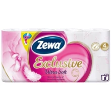 Zewa Exclusive Ultra Soft туалетний папір білий чотиришарова 8 шт.: Класифікація Мас-маркет