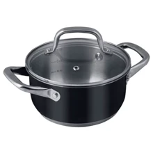 Кастрюля Lamart 16x8см, 1.6л с крышкой (LT1145): Тип Традиционная