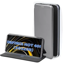 Чехол для телефонов BeCover Book Exclusive Gray for Infinix Hot 40i (X6528B) (711233): Совместимость Infinix Hot 40i (X6528B)