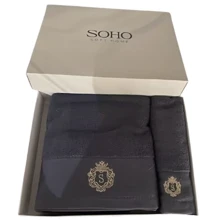Полотенце SOHO Vip Silver набор 35х75+70х140 см (6990563): Тип набор полотенец