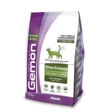 Сухой корм Gemon Сat Sterilized c индейкой для стерилизованных кошек 1.5 кг (8009470297172): Тип Сухой корм