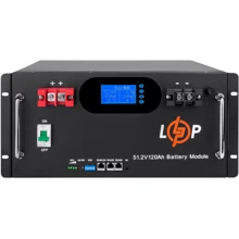 LogicPower 51.2V - 120Ah (6000Wh) (30385): Тип Аккумулятор