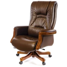Крісло АКЛАС Моріон ЕХ D-TILT Коричневий LC-K (00013627): Тип для руководителей
