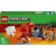 Конструктор LEGO Minecraft Засідка біля порталу в Нижньому світі (21255): Серія MINECRAFT