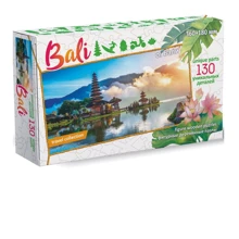 Нескучные игры Фигурный деревянный пазл о.Бали Travel collection (130 дет.): Производитель Нескучные игры