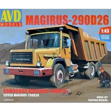 Самосвал AVD Models Magirus-290D26K: Производитель AVD Models