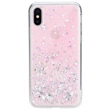 Чехол для iPhone SwitchEasy Starfield Case Pink (GS-103-46-171-18) for iPhone Xs Max: Цвет розовый
