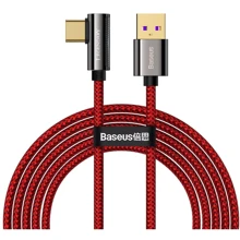 Кабель Baseus USB Cable to USB-C Legend Elbow 66W 2m Red (CACS000509): Тип USB Cable - USB-C