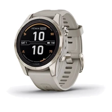 Смарт-часы Garmin Fenix 7S Pro Sapphire Solar Soft Gold with Light Sand Band (010-02776-15): Дисплей 1.3 " (260х260)
