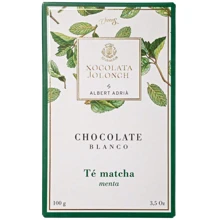 Шоколад Xocolata Jolonch білий з начинкою "Матча-м'ята" 100 г (8410495954412): Вага, г 100