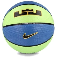 М'яч для гри Nike PLAYGROUND 2.0 8P L JAMES DEFLATED LIME GLOW/BK/UNIVERSITY GOLD/BLACK баскетбольний size 7: Вид Баскетбольні