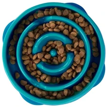 Миска-лабиринт для собак Outward Hound Fun Feeder Drop средняя бирюзовая (oh51006): Тип Миски