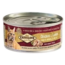 Влажный корм для котов Carnilove Cat со вкусом курицы и ягненка 100 г (8595602528936): Тип Влажный корм