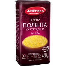 Крупа кукурузная Полента Жменька 450 г (4820152181527): Вид Кукурузная