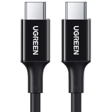 Кабель Ugreen USB-C to USB-C 100W 5A 1m Black (80371): Тип USB-C - USB-C