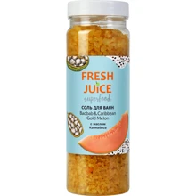 Fresh Juice Superfood Baobab & Caribbean Gold Melon Соль для ванн Баобаб и Карибская золотая дыня 700 g: Назначение Ароматизация, Расслабление