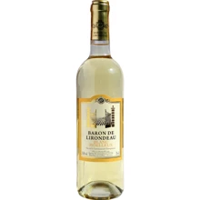 Вино Baron de Lirondeau белое полусладкое Castel 0.75л (PRA3107874906128): Страна производитель Франция