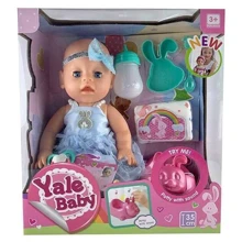 Пупс Yale Baby функциональный с аксессуарами (YL 1972 P): Производитель Yale Baby
