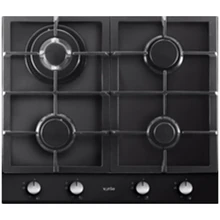 Варочная поверхность газовая Ventolux HG 640-P1G CEST (BLACK): Размеры для встраивания (ШxГ) 55.2x47 см