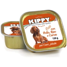 Консерви для собак Kippy з куркою, рисом, морквою 150 г (8015912503077): Тип вологий корм